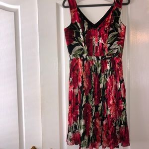Knife pleated dress /flowing skirt. Gently worn